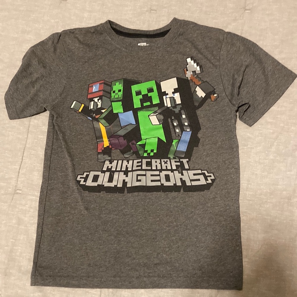 Minecraft kids tee
